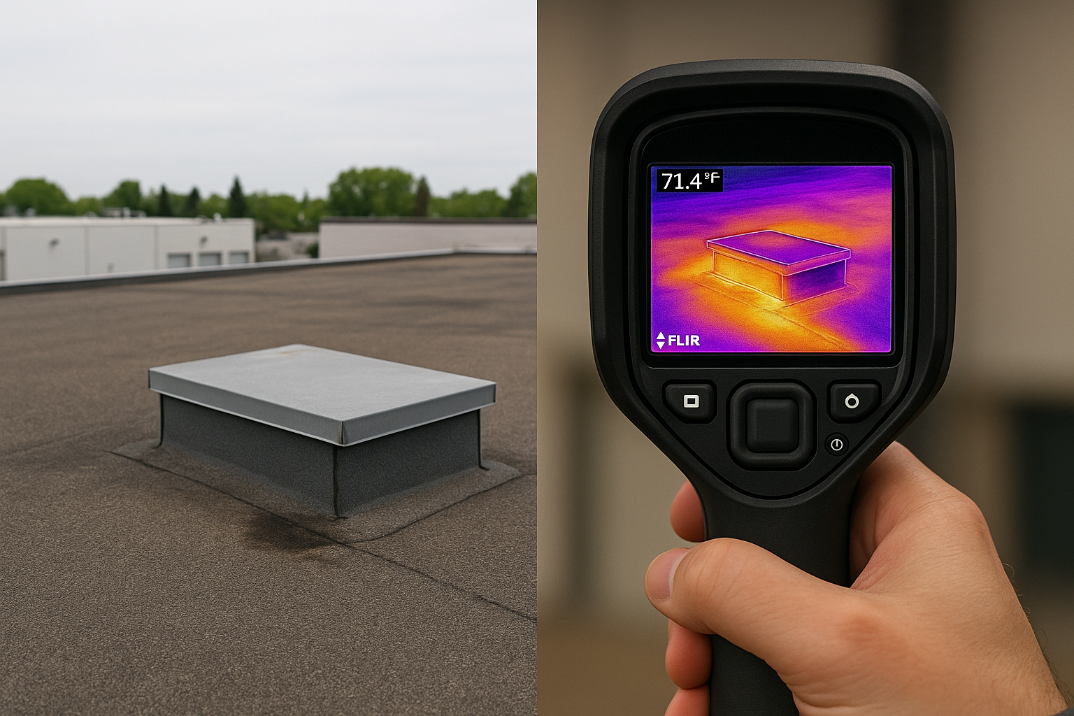 Moisture Survey Services commercial roof planning