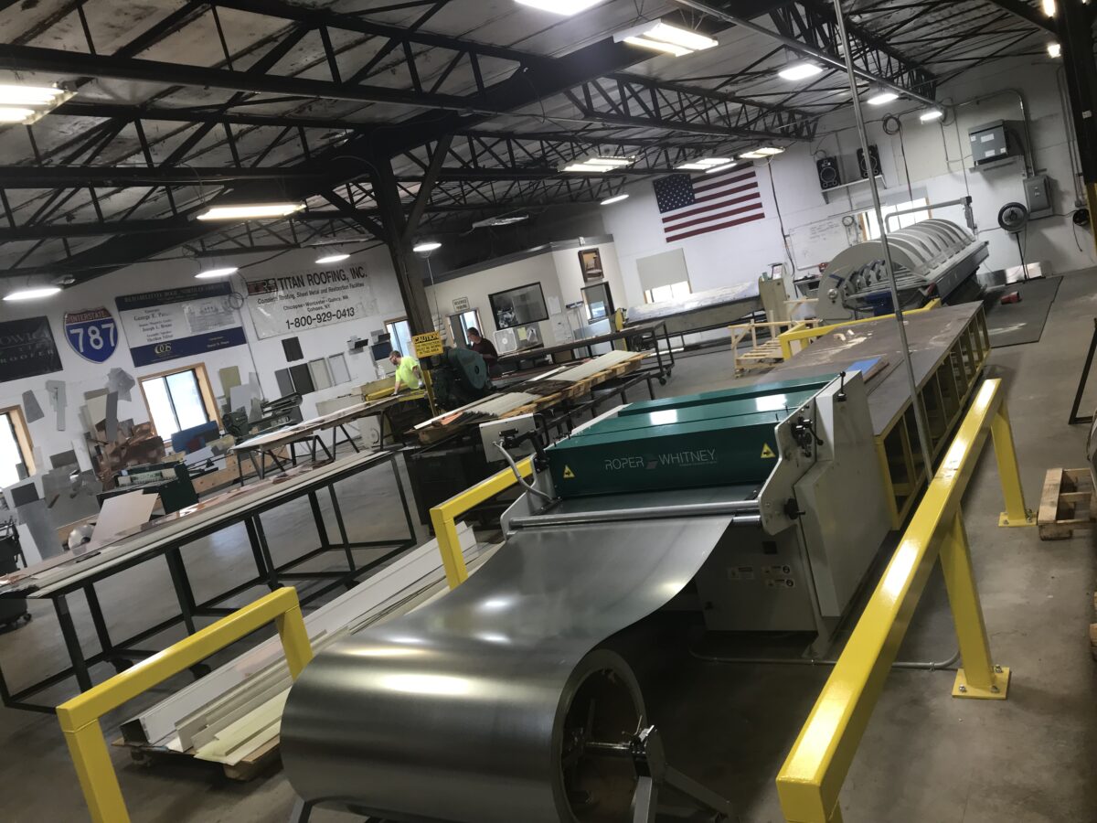 Manufacturing Roofing commercial roof planning